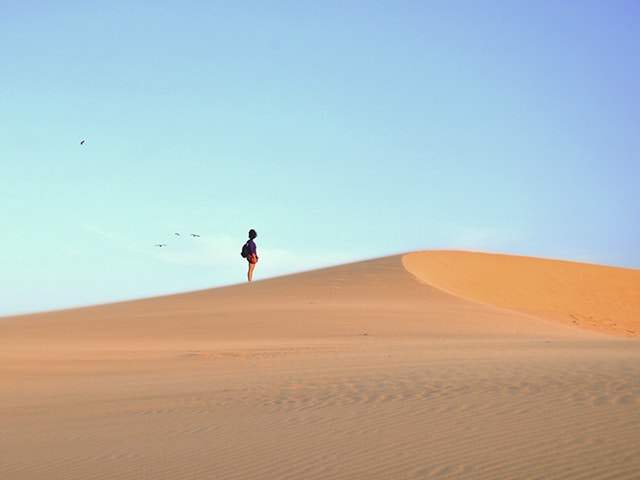 Valizas possui 40 Km² de dunas, uma paisagem impressionante (Foto: Zizo Asnis)