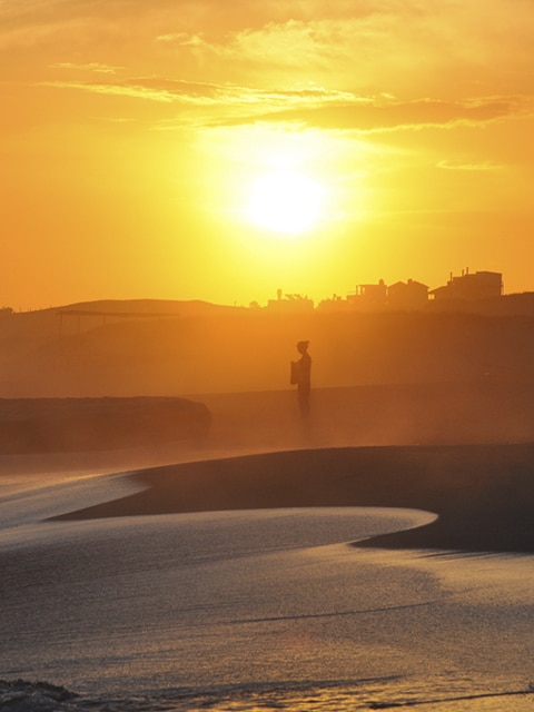 Punta del Diablo, um dos destinos mais populares do litoral uruguaio (Foto: Zizo Asnis)