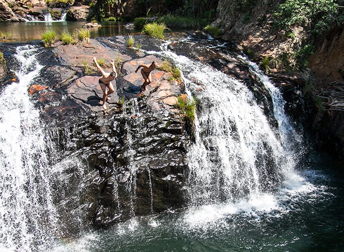 Cachoeira na Chapada dos Veadeiros