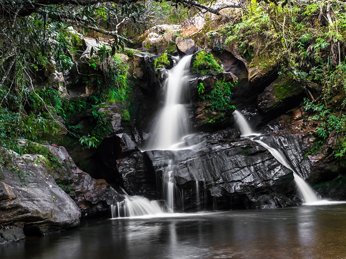 Cachoeira da Eubiose, a 2,5km da cidade | Foto por Diego Matielo