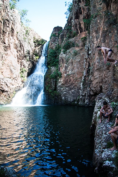 Cachoeira na Chapada dos Veadeiros (GO)