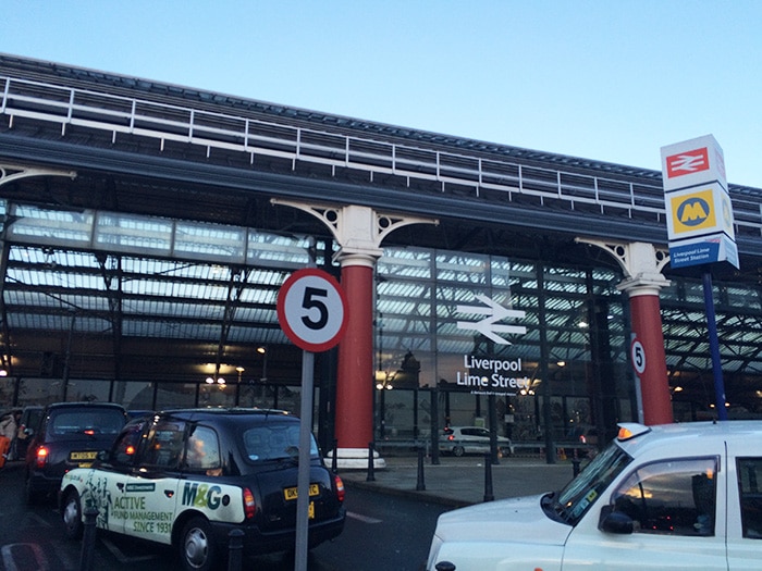 Liverpool Lime Street, a estação de trem da cidade | Foto por José Jayme