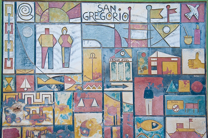 Arte urbana nos muros de San Gregorio | Zizo Asnis