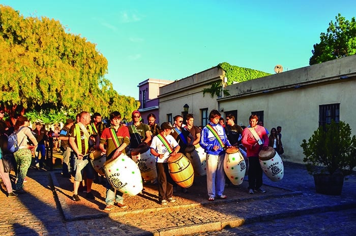 Candombe em Colônia do Sacramento | foto Hélio Dias