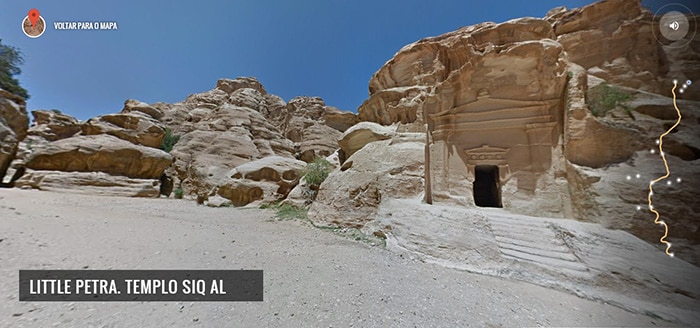 Templo Siq Al, em Petra