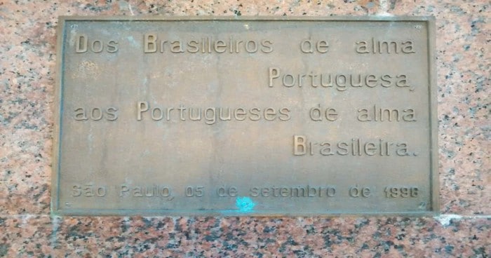 Homenagem à imigração brasileira e as relações entre Brasil e Portugal, em Póvoa do Varzim | Foto por Viviane Tessaroto