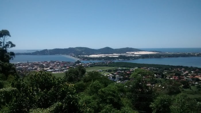 Florianópolis vista do Mirante da Lagoa | Por Juliana Santos