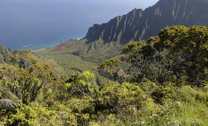 Vista a partir do Kalalau Valley | Foto Brian (CC BY-NC 2.0)