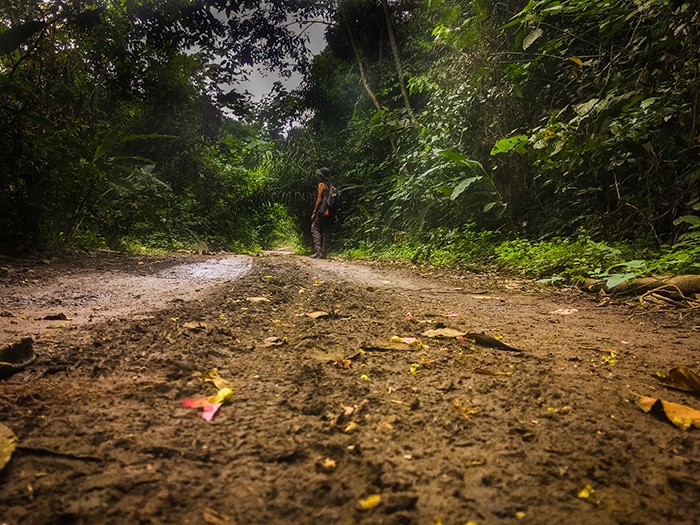 Hiking em Ayampe