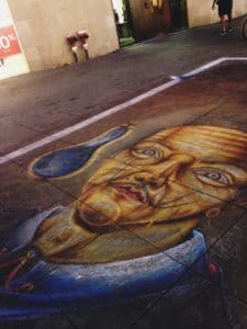 Arte de rua na capital alemã, Berlim.