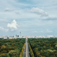 Vista da Coluna da Vitória